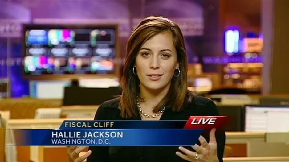 Hallie Jackson. Foto: Captura