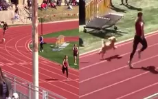YouTube: Perra se coló en una carrera de relevos y cruzó la meta antes que las participantes - Noticias de ricardo-rojas-leon