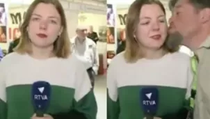 Luego de la inc&oacute;moda situaci&oacute;n que experiment&oacute; mientras realizaba una transmisi&oacute;n en vivo, la periodista denunci&oacute; p&uacute;blicamente al sujeto. (Foto: Captura/Video: Twitter Tatiana Navarro)