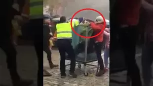 El mago casi muere ahogado por un fallido truco de escapismo. (Foto: Captura/Video: Galicia&eacute; Xornal Galego)