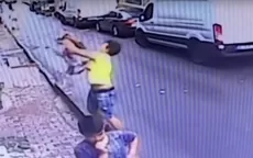 YouTube viral: niña cae de departamento en Turquía y joven la salva de milagro - Noticias de estambul