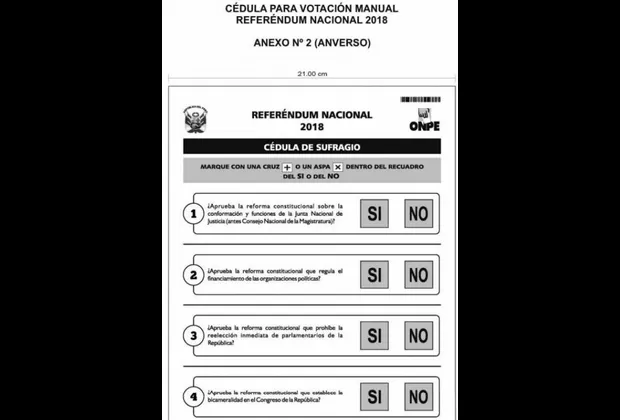 cedula del referendum 2018
