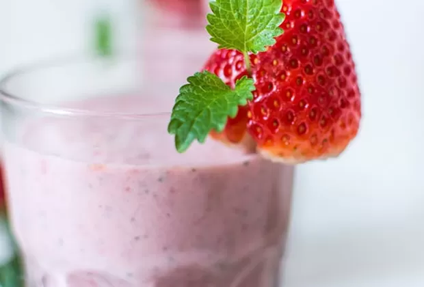 batido de fresa colesterol