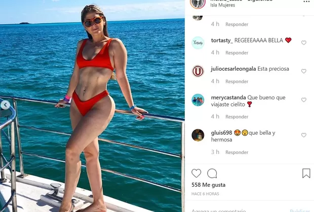 Roberto Martínez: Su ex, Maricielo Castañeda, presume su figura desde Cancún