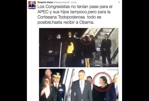 Vieira: El colaborador de mi jefe de prensa fue quien escribió el tuit contra Aráoz