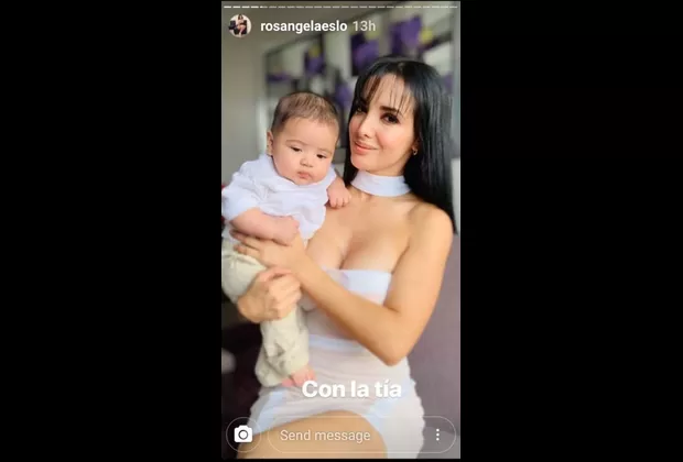 Rosángela Espinoza muestra su lado maternal y enamora a fans 