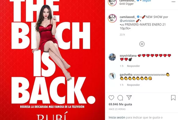 Rubí: Camila Sodi cautiva en nuevo póster del remake de la recordada novela
