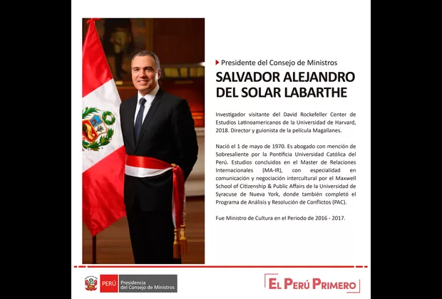 Salvador del Solar: ellos son los nuevos ministros de Estado