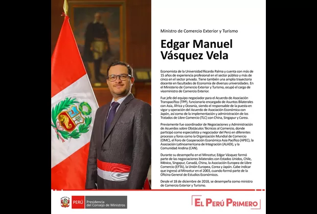 Salvador del Solar: ellos son los nuevos ministros de Estado