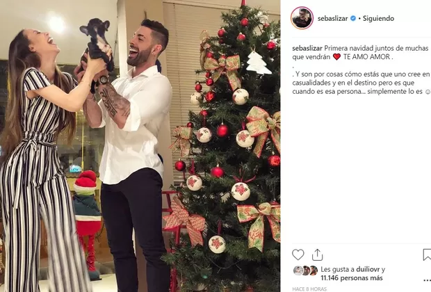 Sebastián Lizarzaburu gritó todo su amor por Andrea Miranda en Instagram
