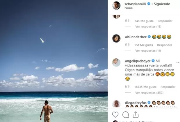 Sebastián Rulli presumió su cuerpo desnudo en playas mexicanas