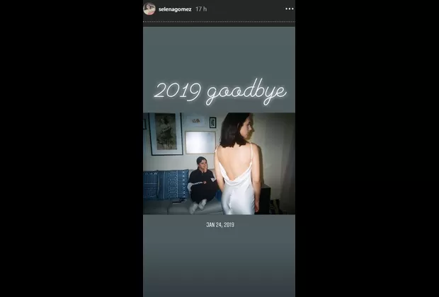 Selena Gómez comenzó el 2020 con fotos inéditas de 2019