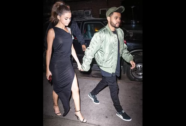 Selena Gómez dejó ver más de la cuenta con sugerente vestido junto a The Weeknd 