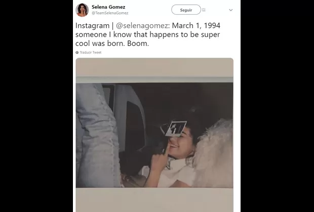 Selena Gómez Justin Bieber Instagram