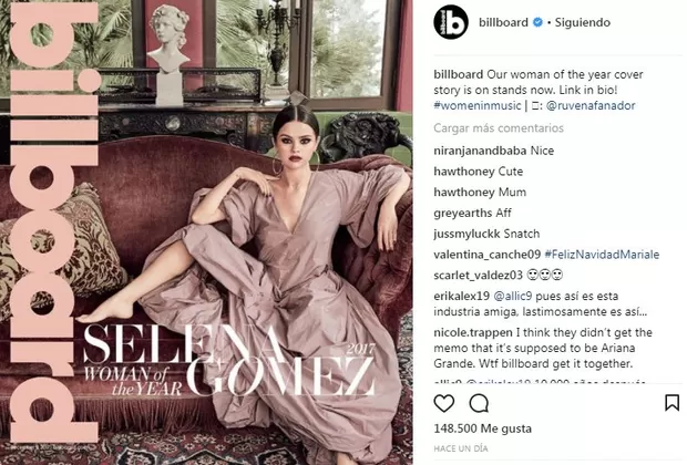 Selena Gómez entrevista Billboard