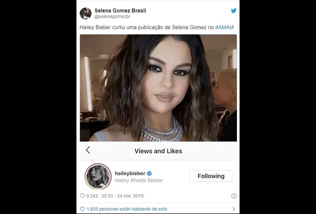Selena Gómez: ¿Hailey Baldwin olvidó rivalidad con la ex de Justin Bieber?