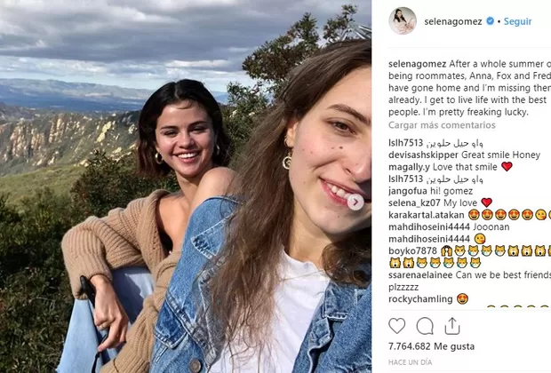 Selena Gómez sin maquillaje