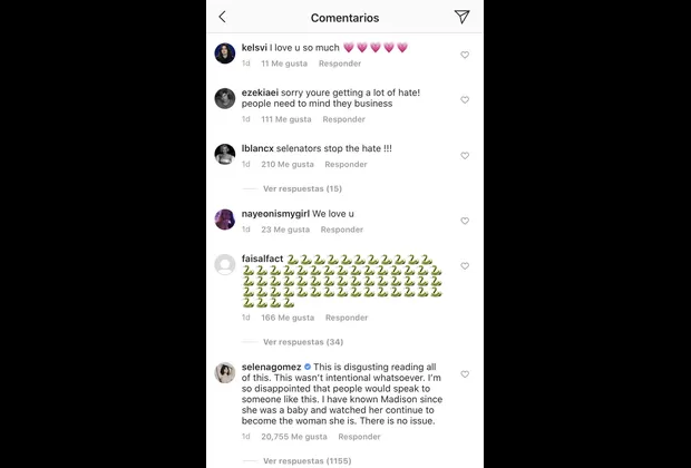 Selena Gómez se pronunció tras coincidir con Hailey Balwin en un restaurante