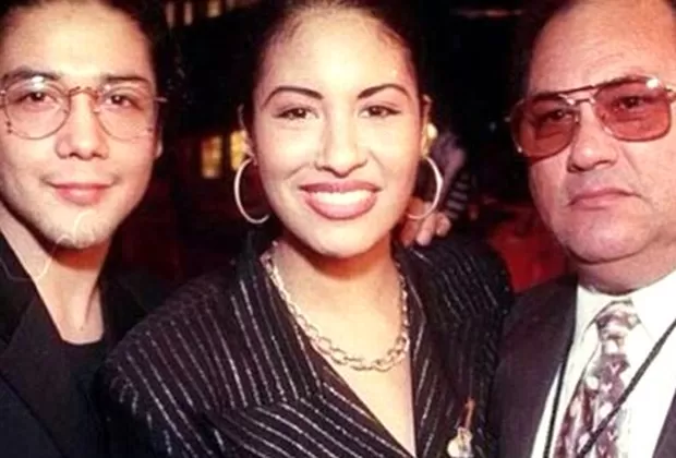 Selena y Chris Perez