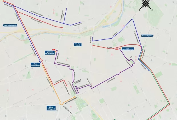Señor de los Milagros: los desvíos del 18 y 19 de octubre por procesión