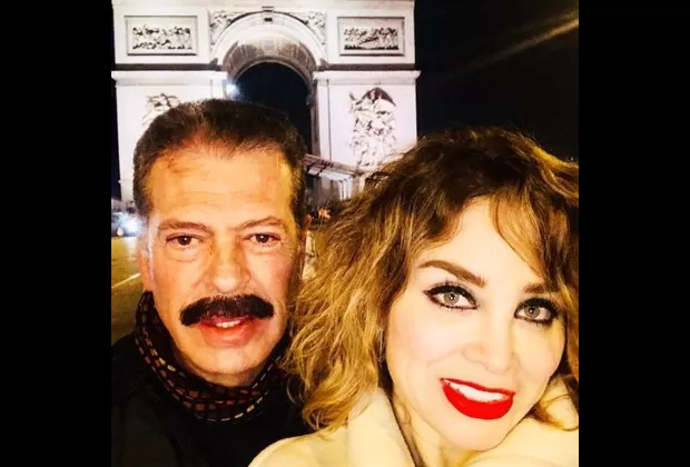 Sergio Goyri olvida polémica con su novia y así celebra su primer aniversario