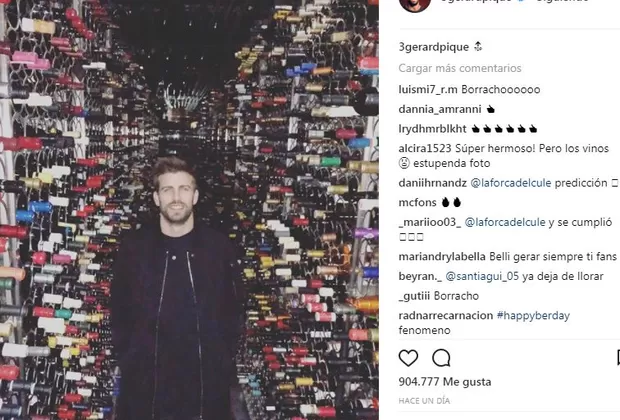 Cumpleaños de Gerard Piqué