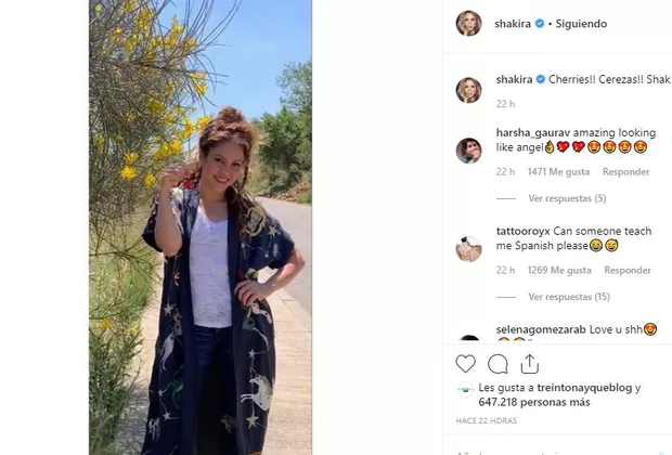 Shakira Instagram