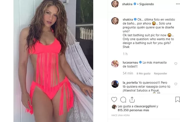 Shakira Instagram