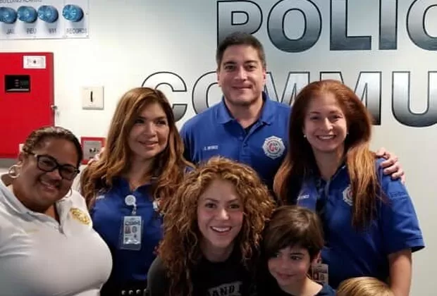 Shakira Miami Beach Police