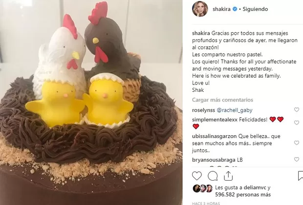 Shakira y Piqué cumpleaños