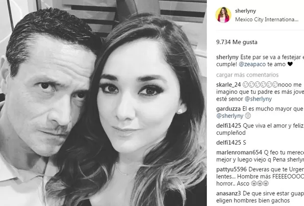 Novio de la actriz mexicana Sherlyn bromeó así sobre el aspecto de sus pies