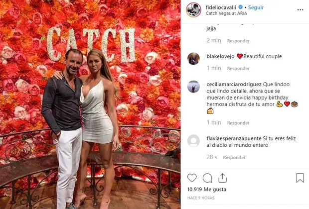 Sheyla Rojas y Fidelio Cavalli