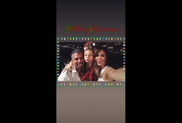 Sheyla Rojas, Pedro Moral y Antoñito se lucen como toda una familia en esta foto