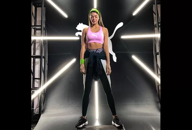 Sheyla Rojas presume en Instagram su encuentro con Usain Bolt en Miami