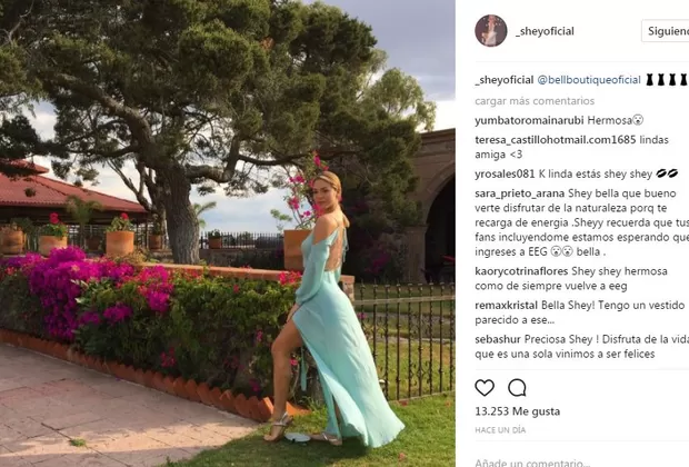 ¿Sheyla Rojas tiene un pretendiente mexicano?