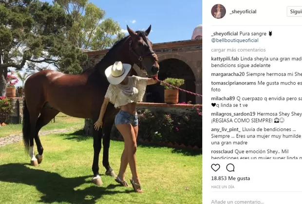 ¿Sheyla Rojas tiene un pretendiente mexicano?