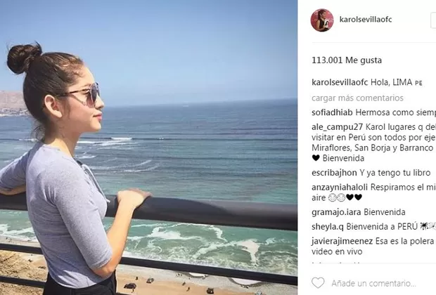 Soy Luna: Karol Sevilla les dice esto a fans tras llegar a Lima