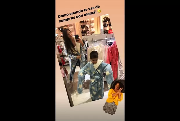 Sully Sáenz se divierte así junto al pequeño Marchello