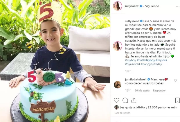 Sully Sáenz hijo Evan Piccolotto