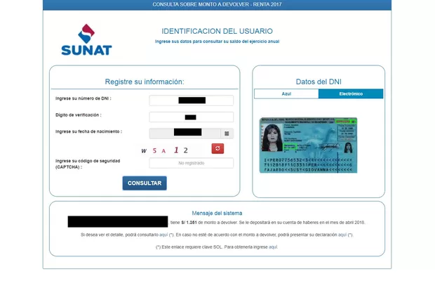 Sunat: ¿cómo saber si te devolverán dinero por impuestos?