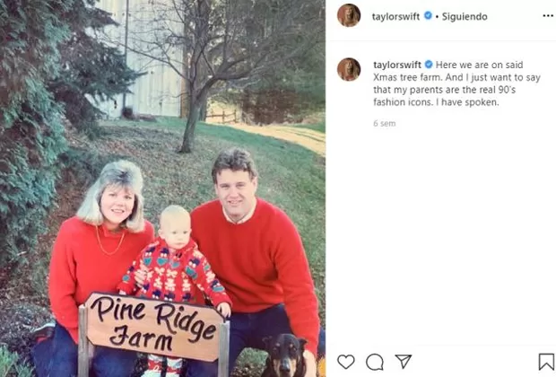 Taylor Swift reveló que su mamá tiene un tumor cerebral