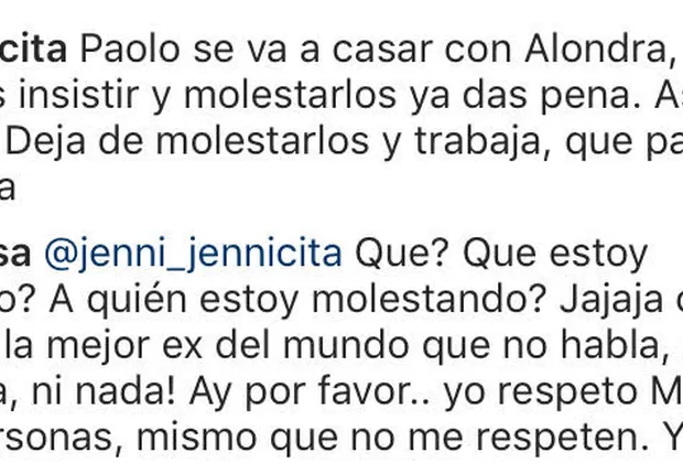 Thaísa Leal Alondra Paolo Guerrero