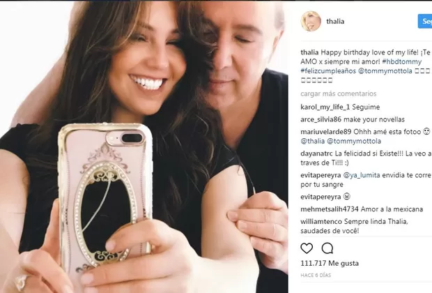 Thalía celebró importante acontecimiento con su esposo con esta tierna foto