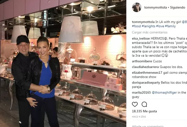 ¿Thalía está embarazada?