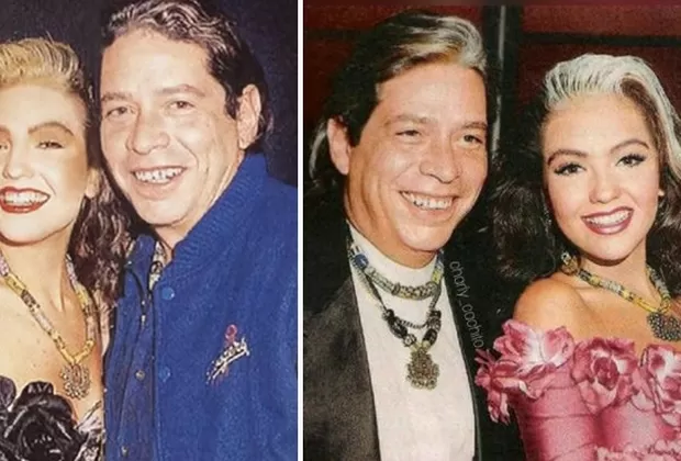 Thalía y Alfredo Díaz Ordaz