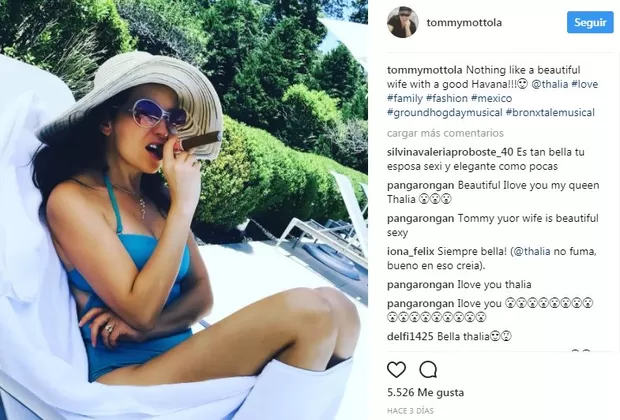 Thalía: Tommy Mottola comparte controversial foto de la cantante
