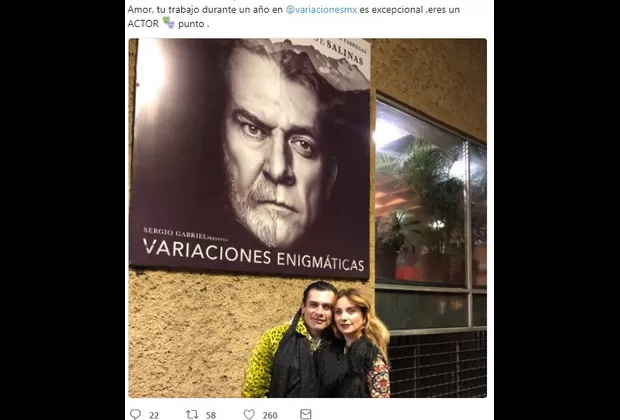 El tierno mensaje que Elizabeth Álvarez le dedicó a su esposo Jorge Salinas