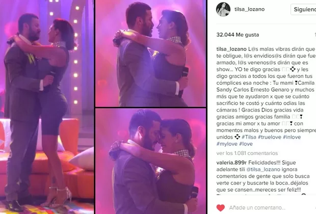 Tilsa Lozano hizo aclaración tras romántica sorpresa de su pareja en ‘El reventonazo’