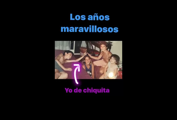 Tilsa Lozano de niña