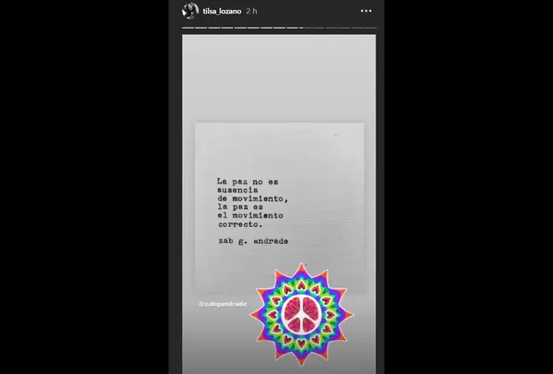 Tilsa Lozano publica mensaje y cierra polémica con Jackson Mora y Olinda Castañeda